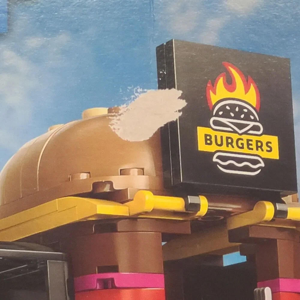 LEGO City Burger Truck 60404 194pcs NIB Factory Sealed Food Truck Fast Food